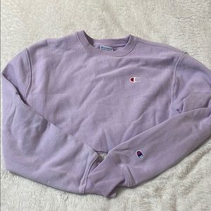 Champion cropped crew neck